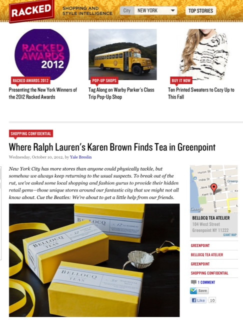 Racked - SHOPPING CONFIDENTIAL