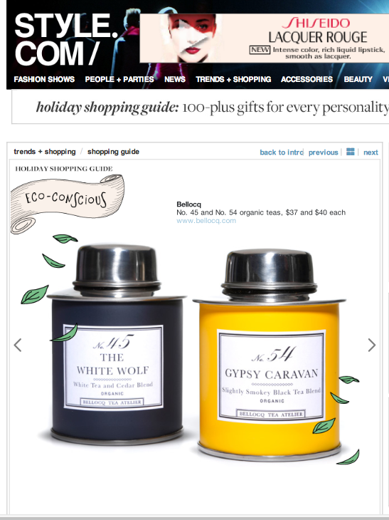 Style.com - Holiday Guide 2012