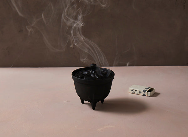 彫刻・オブジェ Richardson CERAMIC INCENSE BURNER 彫刻・オブジェ Richardson Ceramic Incense Burner White