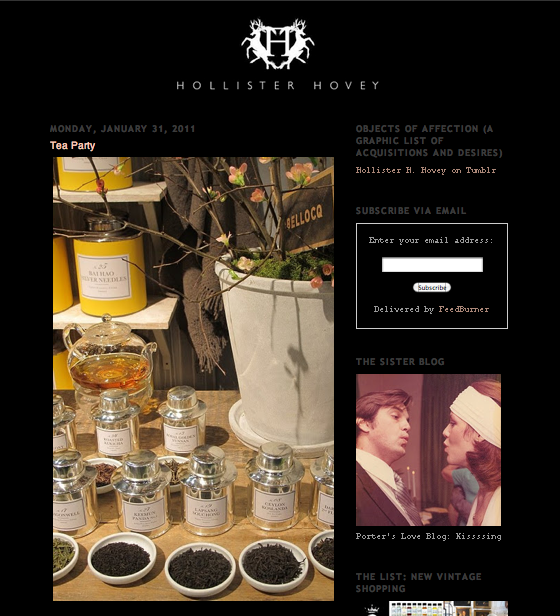 Hollister Hovey - Tea Party