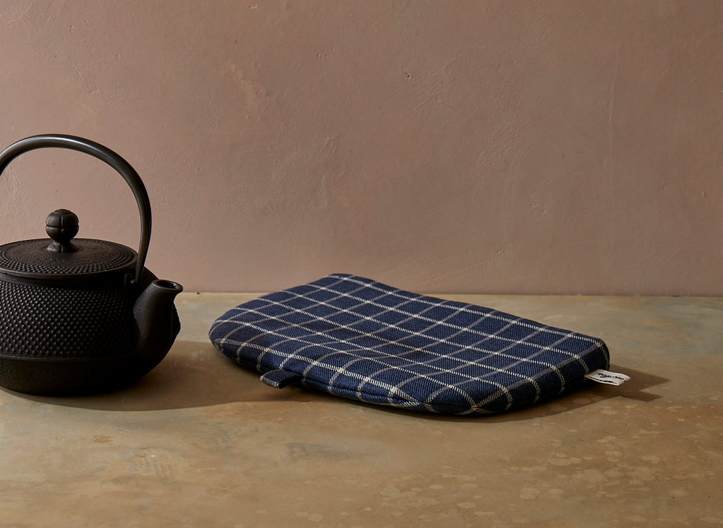 Indigo Twill Tea Cozy