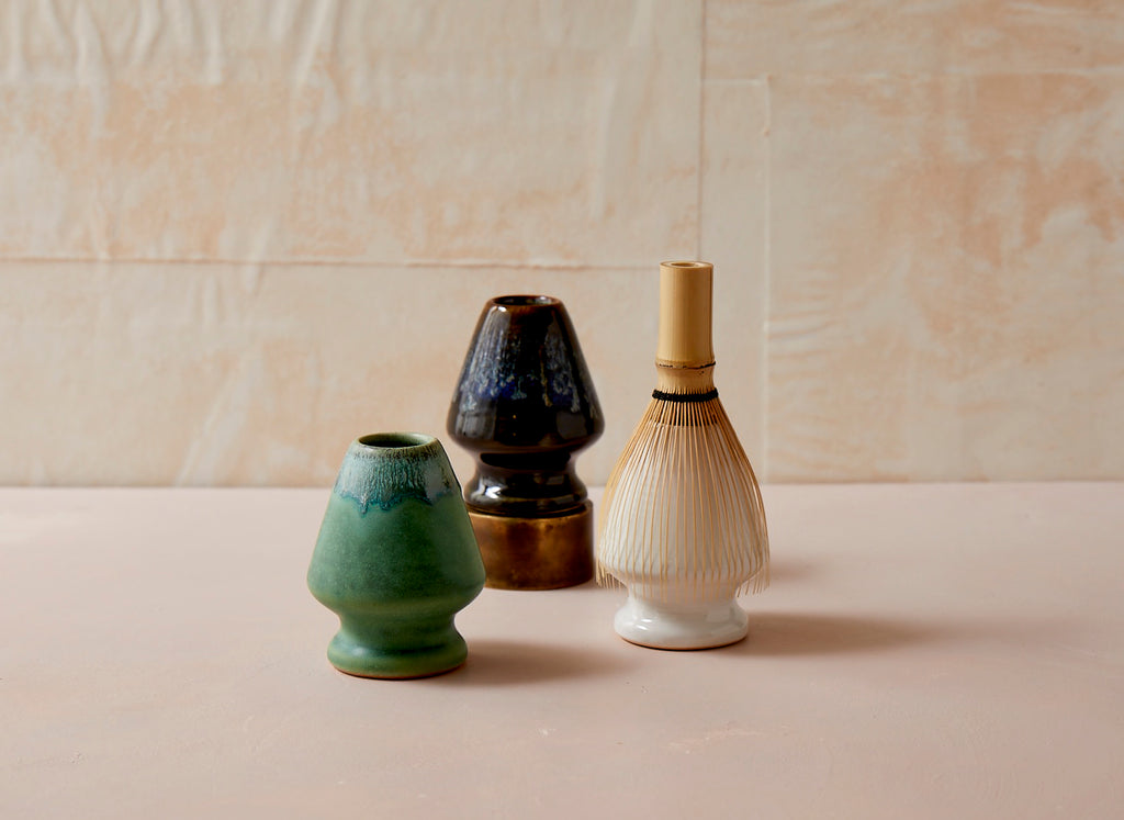 Midori Grey Naoshi (Matcha Whisk Holder)