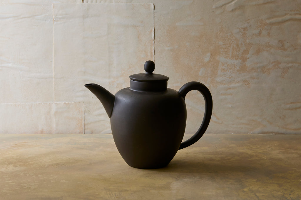 Black Yixing Silhouette Teapot