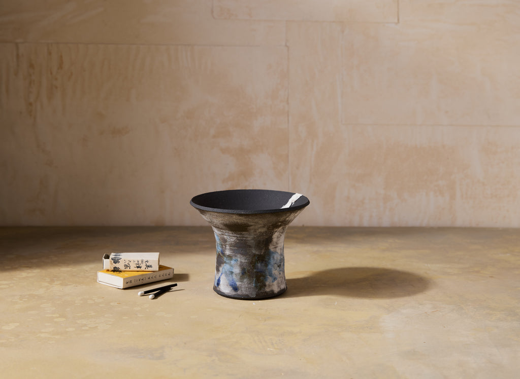 Mariner Ceramic Candle Holder