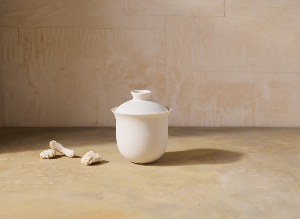 Porcelain Gaiwan, Tall 2-Piece