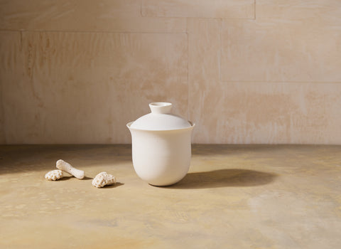 Porcelain Gaiwan, Tall 2-Piece