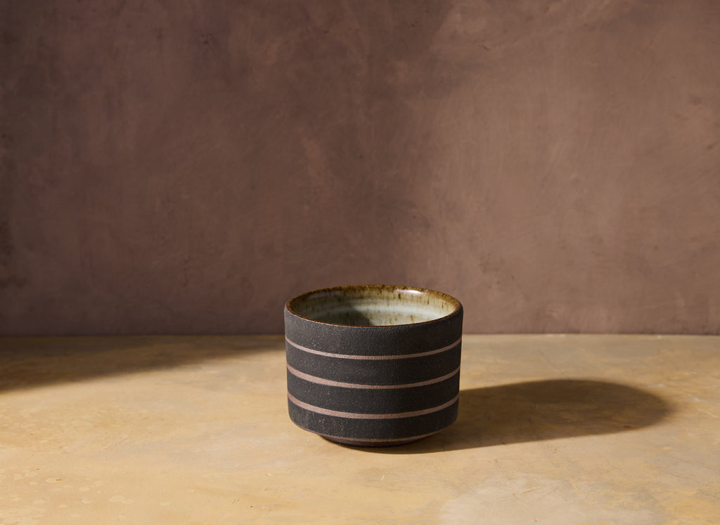 Black Rings Tea Bowl