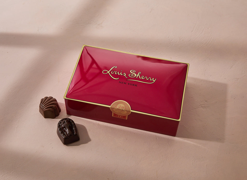 Louis Sherry Chocolate, Vreeland Red, 12-Piece