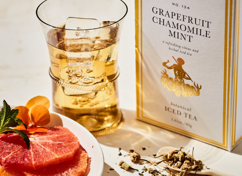No. 134, Grapefruit Chamomile Mint, Iced Tea