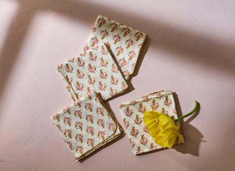 Oeillet Olive Napkins