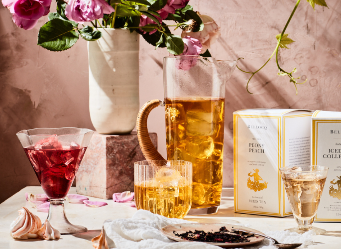 No. 129, Peony Peach, Iced Tea