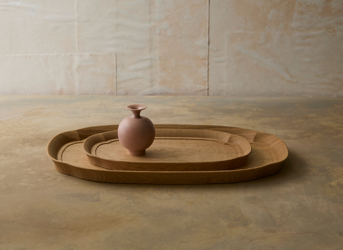 Flowering Quince Tray - Medium