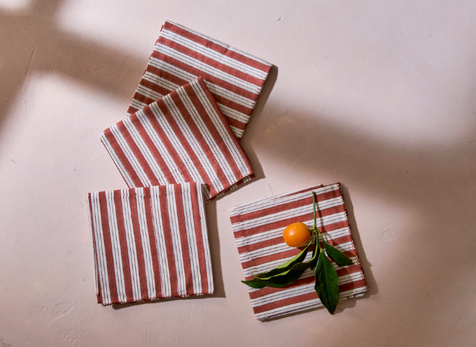 Salem Argile Ecureuil Napkins