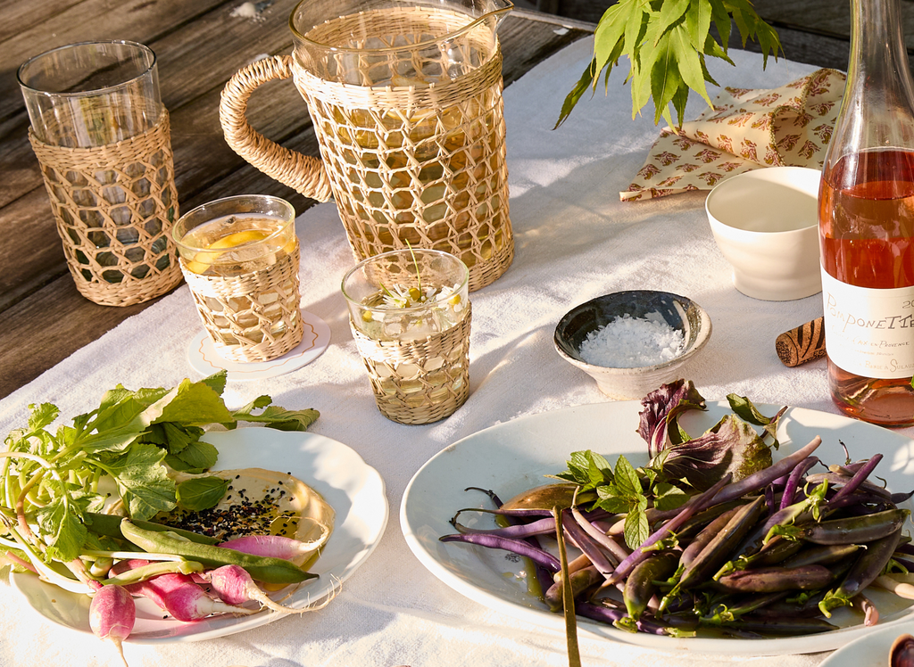 Handwoven Seagrass Small Tumbler (Set of 2)