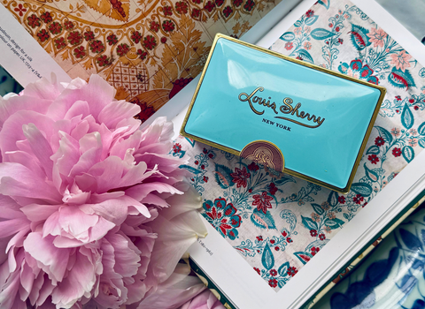 Louis Sherry 2-Piece Tin, Nile Blue