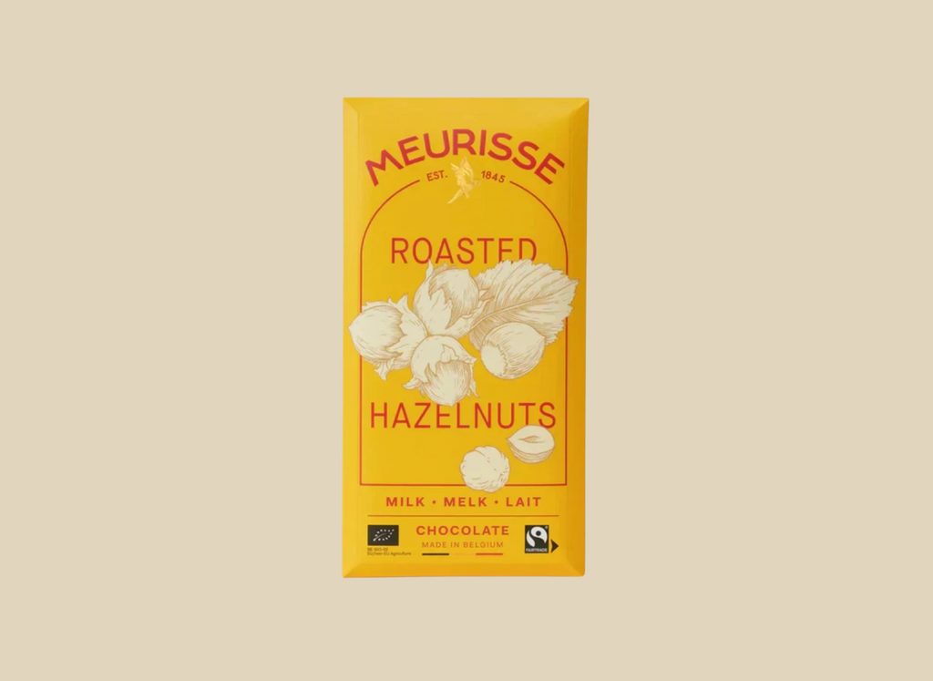 Meurisse Chocolate Bar, Roasted Hazelnut & Chocolate Milk