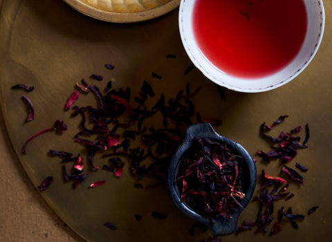 Shop loose leaf hibiscus tea from BELLOCQ. Our organic hibiscus tea is crafted from the dried crimson petals of the hibiscus flower. Free U.S. Shipping available.