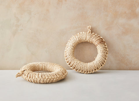 The Japanese Asanawa tea trivet protects precious surfaces from warm teapots or beautiful, earthenware donabe for the ultimate oven-to-table experience.