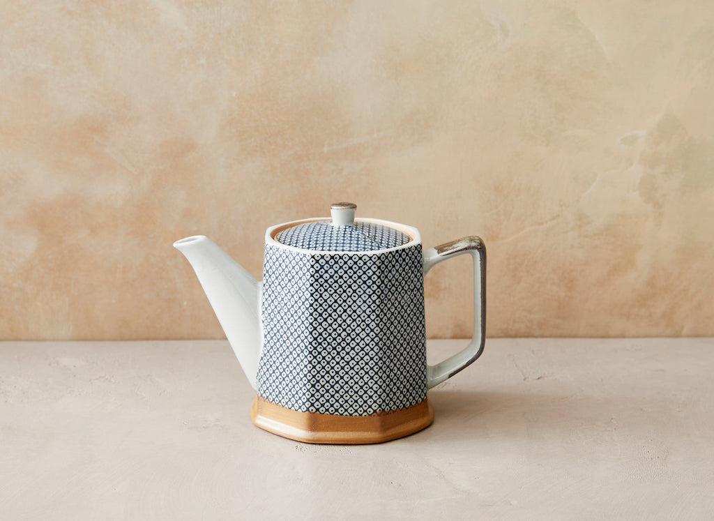 Blue Dot Teapot