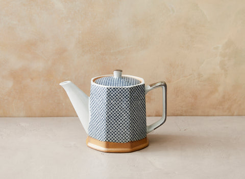 Blue Dot Teapot