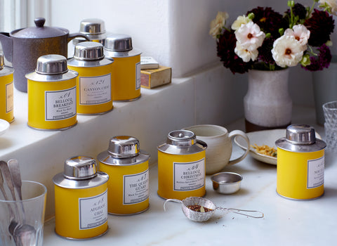 Explore our monthly tea subscription, Twelve Months of BELLOCQ. Discover a world of luxury tea. 
