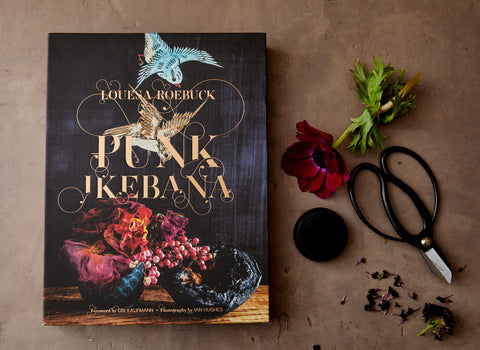 In 'Punk Ikebana', Louesa Roebuck composes stunning arrangements and installations that unite the cultural traditions and elegance of Japanese perspective.