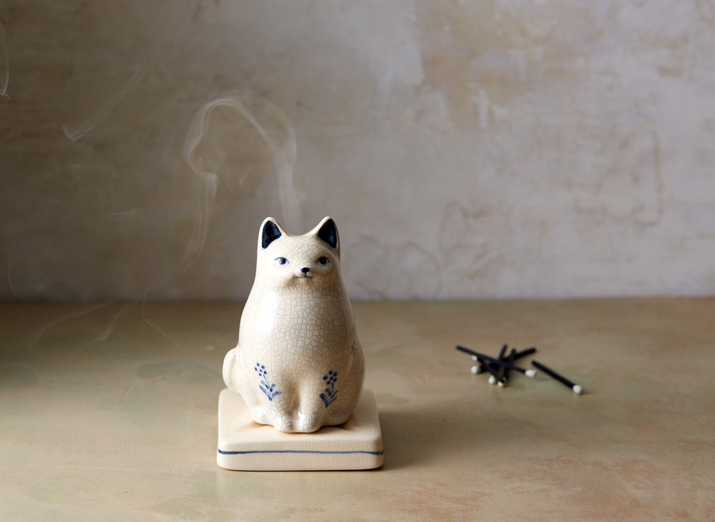Cat Incense Holder