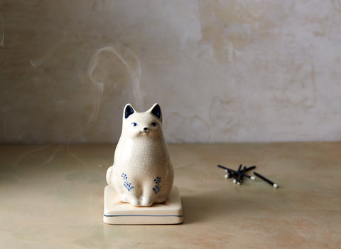 Cat Incense Holder
