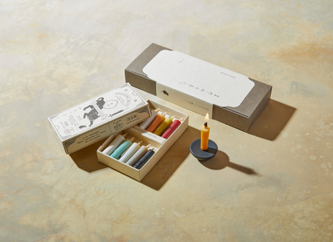 Daiyo Colorful Rice Wax Candle Gift Set