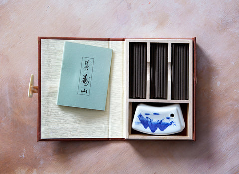 Japanese Jin-koh Juzan Incense (Aloeswood) 60ct.