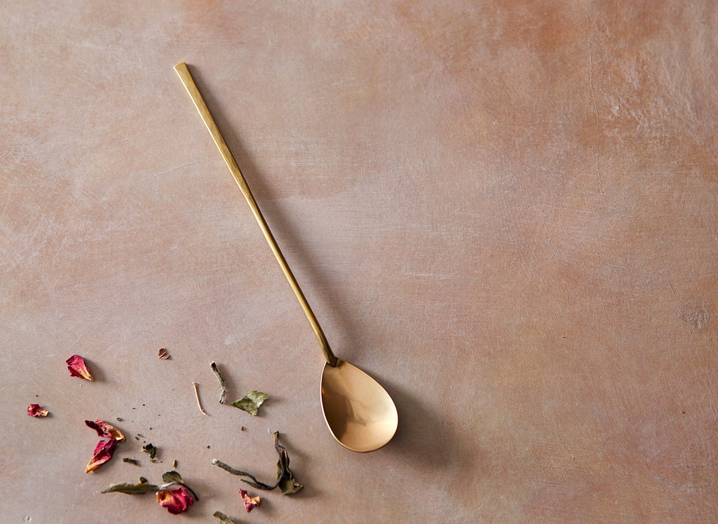 Brass Dessert Spoon