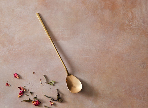 Brass Dessert Spoon