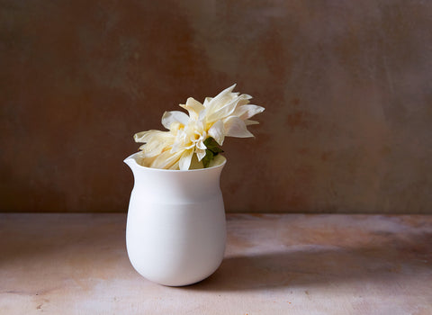 Spouted Porcelain Pitcher