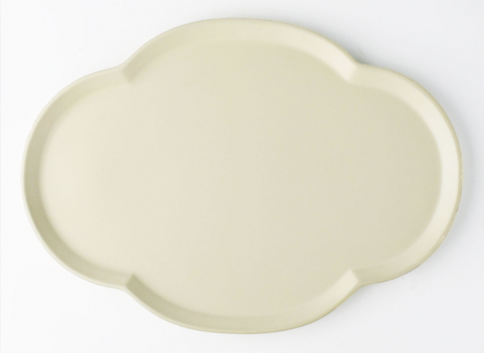 Lotus Tray, White