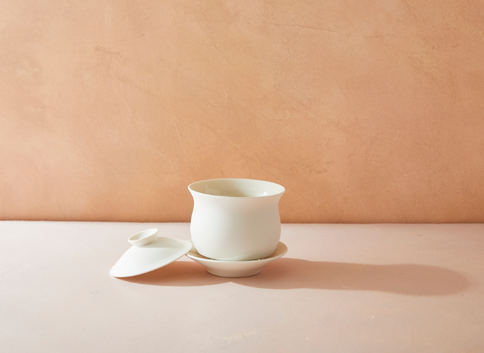 Porcelain Gaiwan, 3-piece