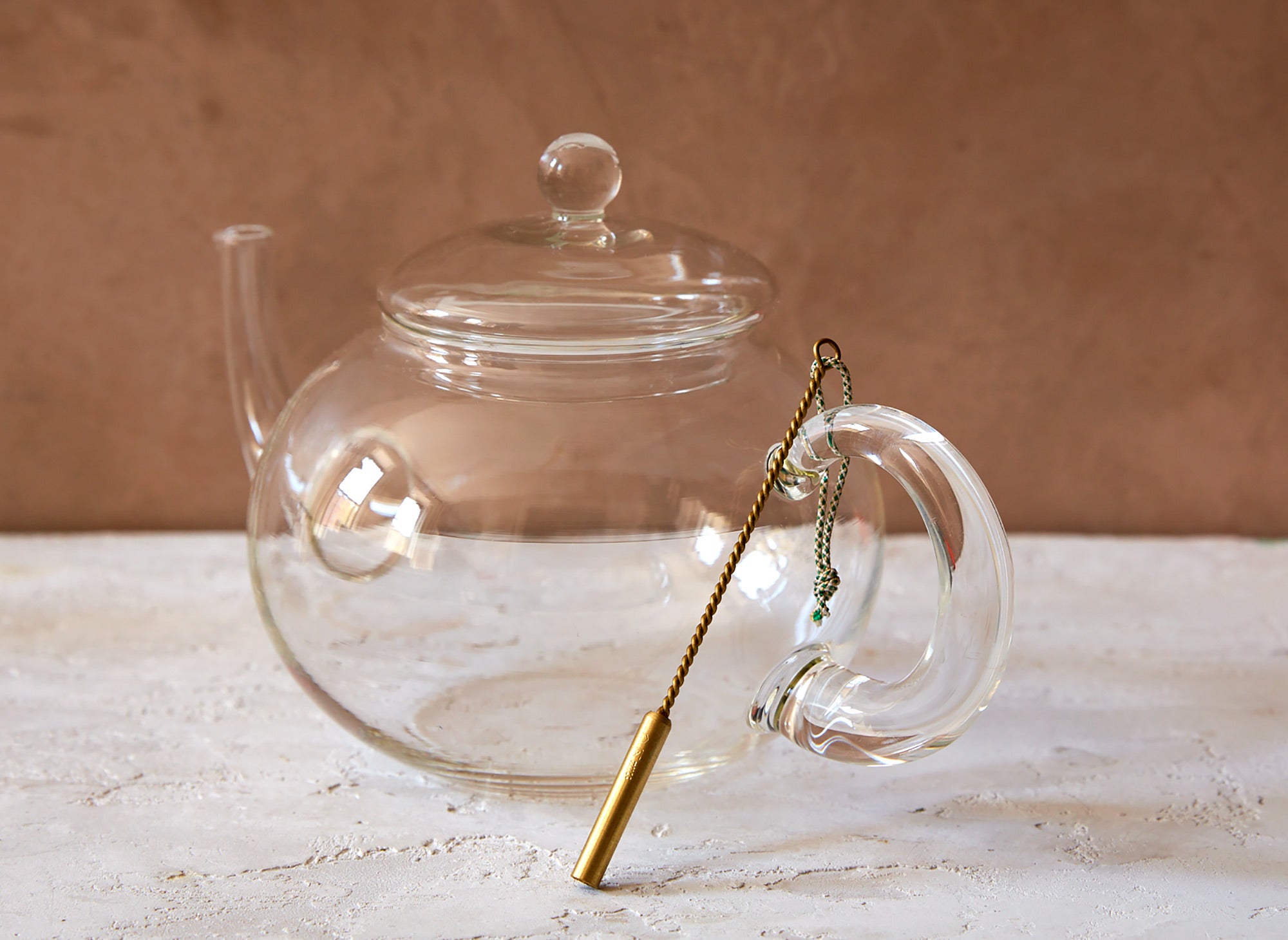 Brass and Hemp Teapot Spout Brush